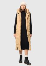 Navahoo Brezelchen Damen Winter Weste Sand Größe XL - Gr. 42