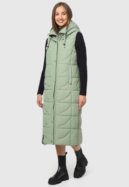 Navahoo Brezelchen ladies Winter Vest Smokey Mint Größe S - Gr. 36