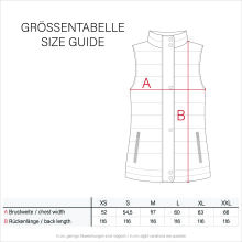 Navahoo Brezelchen Damen Winter Weste Dark Red Größe XS - Gr. 34