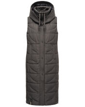 Navahoo Brezelchen Damen Winter Weste Anthrazit Größe XXL - Gr. 44