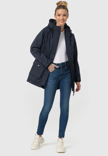 Navahoo Brinjaa Damen Softshell Jacke Navy Größe L - Gr. 40