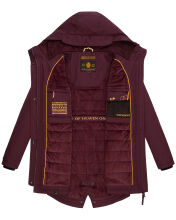 Navahoo Brinjaa Damen Softshell Jacke Wine Größe XS - Gr. 34