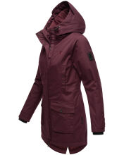 Navahoo Brinjaa Damen Softshell Jacke Wine Größe L - Gr. 40
