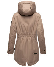 Navahoo Brinjaa Damen Softshell Jacke Taupe Grey Größe L - Gr. 40