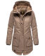 Navahoo Brinjaa Damen Softshell Jacke Taupe Grey Größe L - Gr. 40