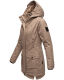 Navahoo Brinjaa Damen Softshell Jacke Taupe Grey Größe L - Gr. 40