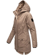Navahoo Brinjaa ladies softshell jacket Taupe Grey Größe XL - Gr. 42