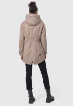 Navahoo Brinjaa Damen Softshell Jacke Taupe Grey Größe XXL - Gr. 44