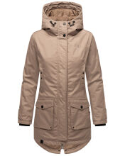 Navahoo Brinjaa Damen Softshell Jacke Taupe Grey Größe XXL - Gr. 44