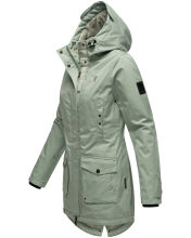 Navahoo Brinjaa ladies softshell jacket Smokey Mint Größe M - Gr. 38