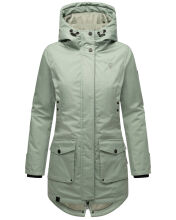 Navahoo Brinjaa Damen Softshell Jacke Smokey Mint Größe XL - Gr. 42