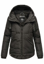 Navahoo Eisbaellchen Damen Winterjacke Schwarz Größe XL - Gr. 42