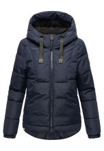 Navahoo Eisbaellchen Damen Winterjacke Navy Größe XL - Gr. 42
