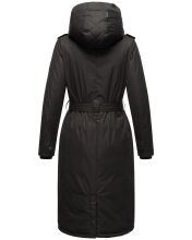 Navahoo Hokulanii Damen Winter Mantel Schwarz Größe L - Gr. 40