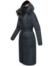 Navahoo Hokulanii Damen Winter Mantel Navy Größe S - Gr. 36