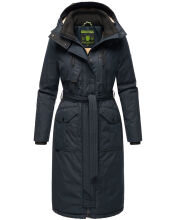 Navahoo Hokulanii Damen Winter Mantel Navy Größe M - Gr. 38