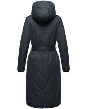 Navahoo Hokulanii Damen Winter Mantel Navy Größe M - Gr. 38