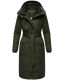 Navahoo Hokulanii Damen Winter Mantel Dark Olive Größe S - Gr. 36