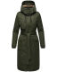 Navahoo Hokulanii Damen Winter Mantel Dark Olive Größe S - Gr. 36