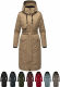 Navahoo Hokulanii Damen Winter Mantel Dark Olive Größe M - Gr. 38