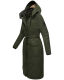 Navahoo Hokulanii Damen Winter Mantel Dark Olive Größe L - Gr. 40