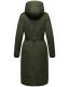 Navahoo Hokulanii Damen Winter Mantel Dark Olive Größe L - Gr. 40