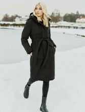 Navahoo Hokulanii ladies winter coat Dark Taupe Größe S - Gr. 36