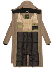Navahoo Hokulanii ladies winter coat Dark Taupe Größe L - Gr. 40