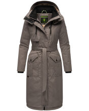 Navahoo Hokulanii Damen Winter Mantel Dark Grey Größe XS - Gr. 34