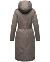 Navahoo Hokulanii Damen Winter Mantel Dark Grey Größe XXL - Gr. 44