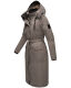 Navahoo Hokulanii Damen Winter Mantel Dark Grey Größe XXL - Gr. 44
