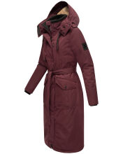 Navahoo Hokulanii Damen Winter Mantel Wine Größe S - Gr. 36