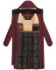 Navahoo Hokulanii Damen Winter Mantel Wine Größe XXL - Gr. 44