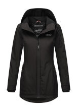 Marikoo Honigbeere Damen Übergangsjacke Schwarz Größe L - Gr. 40