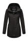Marikoo Honigbeere Damen Übergangsjacke Schwarz Größe L - Gr. 40