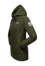Marikoo Honigbeere Damen Übergangsjacke Olive Größe XS - Gr. 34