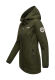 Marikoo Honigbeere Damen Übergangsjacke Olive Größe M - Gr. 38