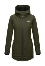 Marikoo Honigbeere Damen Übergangsjacke Olive Größe L - Gr. 40