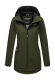 Marikoo Honigbeere Damen Übergangsjacke Olive Größe XXL - Gr. 44