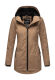 Marikoo Honigbeere ladies Transitional jacket Taupe Größe S - Gr. 36