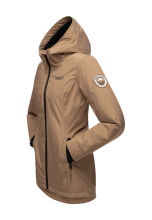 Marikoo Honigbeere Damen Übergangsjacke Taupe Größe L - Gr. 40