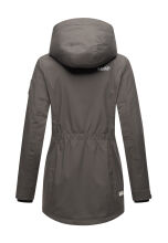 Marikoo Honigbeere Damen Übergangsjacke Anthrazit Größe L - Gr. 40