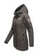 Marikoo Honigbeere Damen Übergangsjacke Anthrazit Größe XL - Gr. 42
