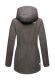 Marikoo Honigbeere Damen Übergangsjacke Anthrazit Größe XXL - Gr. 44