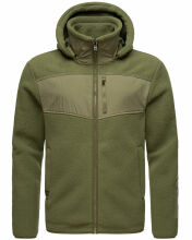 Stone Harbour ILLian Herren Fleece Jacke Olive Leaf Größe L - Gr. L
