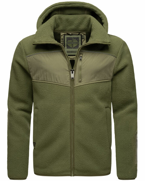 Stone Harbour ILLian Herren Fleece Jacke Olive Leaf Größe XXL - Gr. 2XL