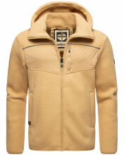 Stone Harbour ILLian Herren Fleece Jacke Sand Größe L - Gr. L