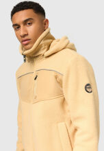 Stone Harbour ILLian Herren Fleece Jacke Sand Größe XXL - Gr. 2XL