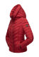 Marikoo Kagomee Damen Steppjacke Dark Red Größe L - Gr. 40