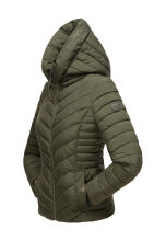 Marikoo Kagomee Damen Steppjacke Dark Olive Größe XS - Gr. 34